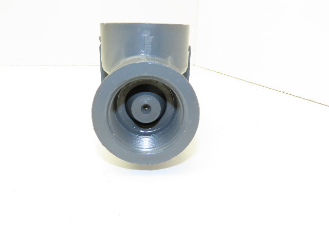 Plast-o-matic DA125V-PVC 1 1/4" Shutoff Valve Pneumatic Controlled Automatic