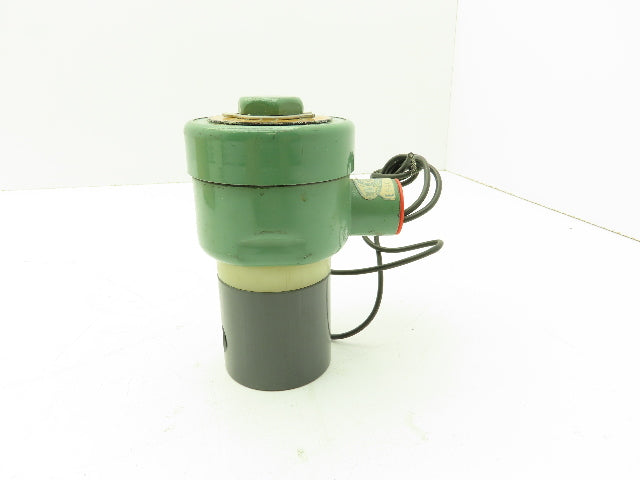 Plast-o-matic EUC2B4E20 Solenoid Valve PVC 3/8" NPT 120 PSI 120V Coil 20 Watts
