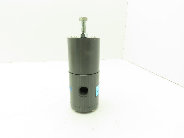Plast-O-Matic PRO50V-PV Pressure Regulator 1/2" NPT Sch 80 PVC Pressure Reducer