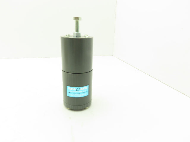 Plast-O-Matic PRO50V-PV Pressure Regulator 1/2" NPT Sch 80 PVC Pressure Reducer