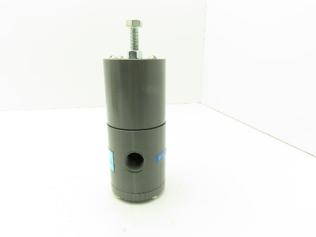 Plast-O-Matic PRO50V-PV Pressure Regulator 1/2" NPT Sch 80 PVC Pressure Reducer