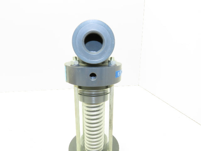 Plast-o-matic ES075V-NC-LS 3/4" Shutoff Valve Spring Return NC Pneumatic Powered