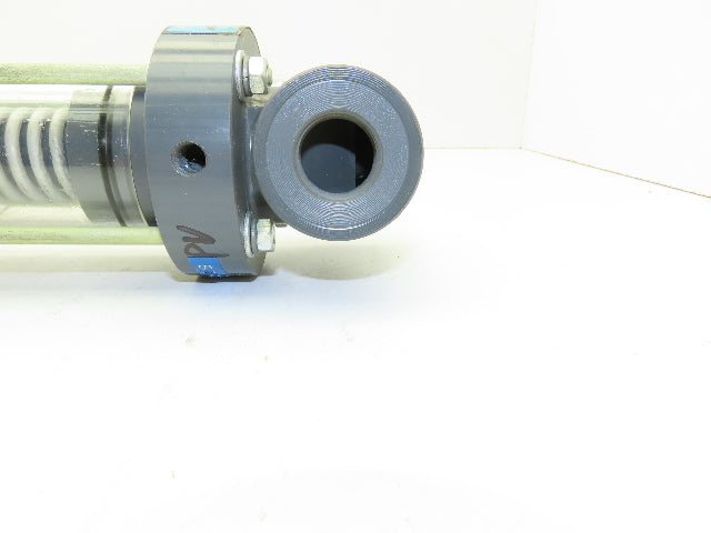 Plast-o-matic ES075V-NC-LS 3/4" Shutoff Valve Spring Return NC Pneumatic Powered