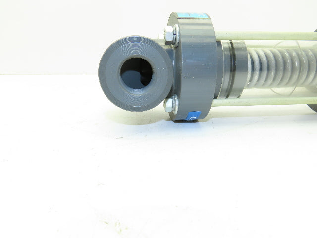 Plast-o-matic ES075V-NC-LS 3/4" Shutoff Valve Spring Return NC Pneumatic Powered