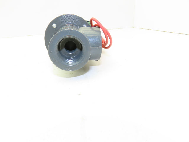 Plast-o-matic DAS5V16G20-PV Solenoid Valve 3/4" NPT Vented PVC Control Valve