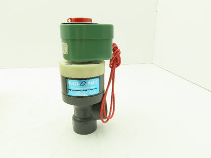 Plast-o-matic DAS5V16G20-PV Solenoid Valve 3/4" NPT Vented PVC Control Valve