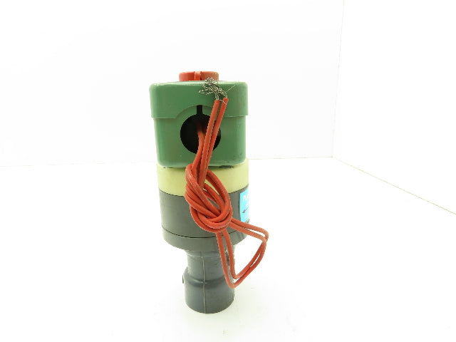 Plast-o-matic DAS5V16G20 Solenoid Valve 3/4" NPT Vented PVC Control Valve