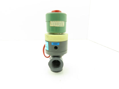 Plast-o-matic DAS5V16G20 Solenoid Valve 3/4" NPT Vented PVC Control Valve