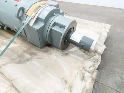 GE Kinematic 5Hp DC Motor 500V 8.35A 850/1700 RPM Tachometer 50VDC