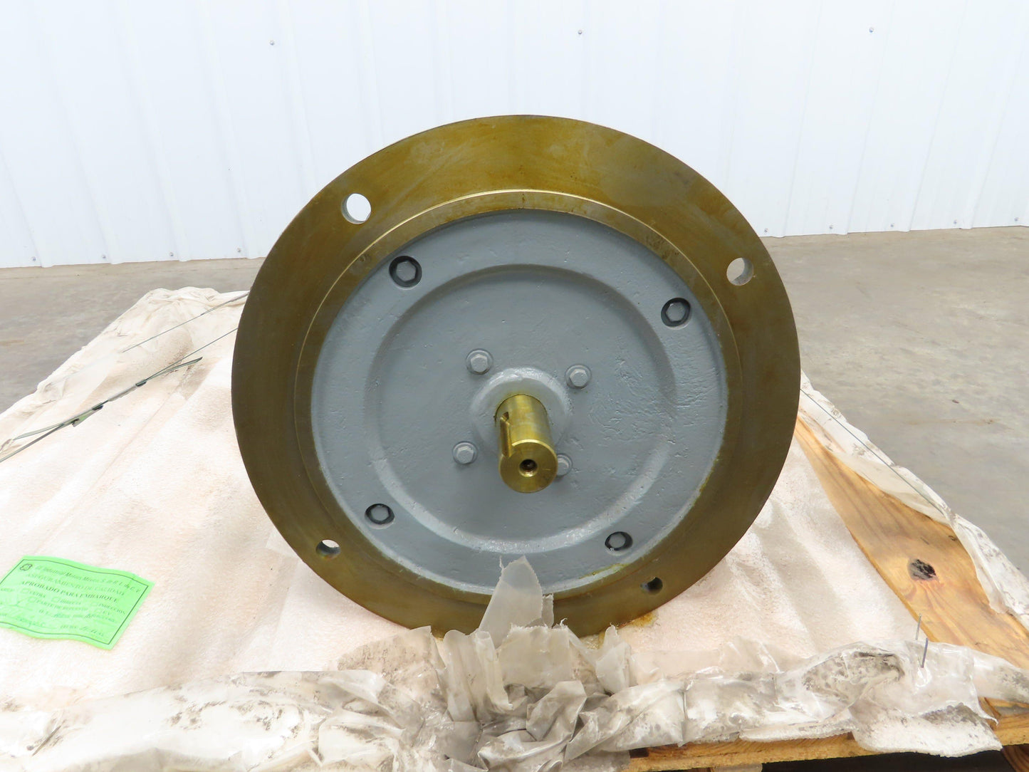 GE Kinematic 5Hp DC Motor 500V 8.35A 850/1700 RPM Tachometer 50VDC