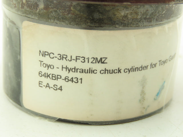 Naka Seiki NPC-3RJ-F312MZ  Toyo 3-Finger Power Chuck 85mm OD