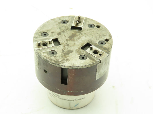 Naka Seiki NPC-3RJ-F312MZ  Toyo 3-Finger Power Chuck 85mm OD