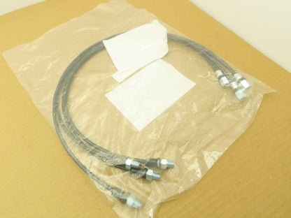 ASK NH3-R1-0.75-UM1 High Pressure Nylon Hydraulic Hose 30"  LOT OF 4
