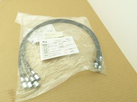 ASK NH3-R1-0.75-UM1 High Pressure Nylon Hydraulic Hose 30"  LOT OF 4