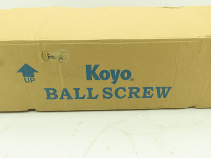 Koyo 5010TFS5C1-485 Y-Axis 50mm Ball Screw Flange Nut 10mm Lead 4" Travel