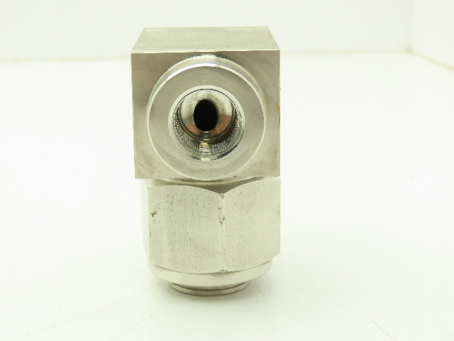 Fujikin FUFT-115C-70 Stainless Inline Filter 70 Micron Rc 3/8 Fine Series Pure