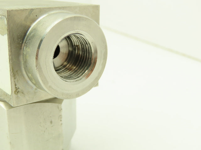 Fujikin FUFT-115C-70 Stainless Inline Filter 70 Micron Rc 3/8 Fine Series Pure