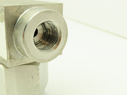 Fujikin FUFT-115C-70 Stainless Inline Filter 70 Micron Rc 3/8 Fine Series Pure