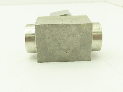 Fujikin FUFT-115C-70 Stainless Inline Filter 70 Micron Rc 3/8 Fine Series Pure