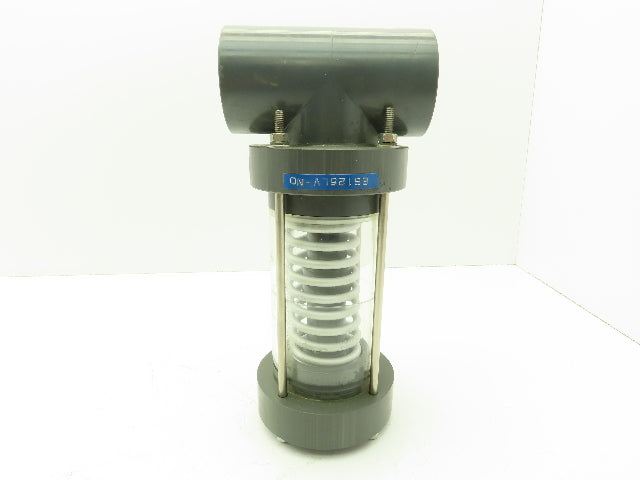 Plast-o-matic ES125LV-NO 1 1/4" Shutoff Valve Spring Return NO Pneumatic Powered