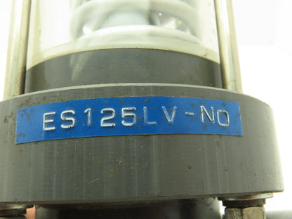 Plast-o-matic ES125LV-NO 1 1/4" Shutoff Valve Spring Return NO Pneumatic Powered