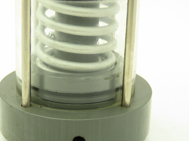 Plast-o-matic ES125LV-NO 1 1/4" Shutoff Valve Spring Return NO Pneumatic Powered