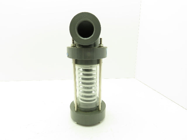 Plast-o-matic ES125LV-NO 1 1/4" Shutoff Valve Spring Return NO Pneumatic Powered