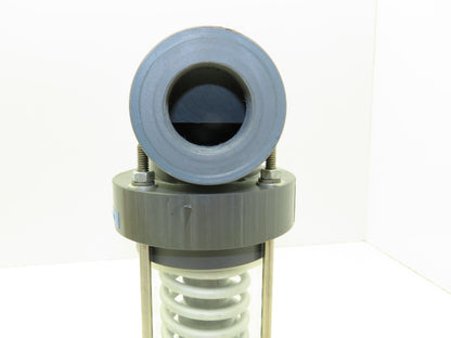 Plast-o-matic ES125LV-NO 1 1/4" Shutoff Valve Spring Return NO Pneumatic Powered