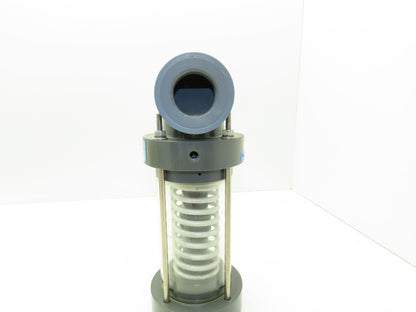 Plast-o-matic ES125LV-NO 1 1/4" Shutoff Valve Spring Return NO Pneumatic Powered