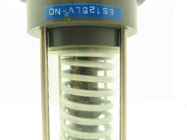 Plast-o-matic ES125LV-NO 1 1/4" Shutoff Valve Spring Return NO Pneumatic Powered