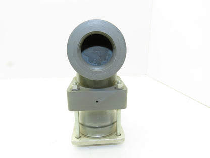 Valvmatic Controls E125B 1 1/4" Shutoff Valve Double Action Pneumatic Powered