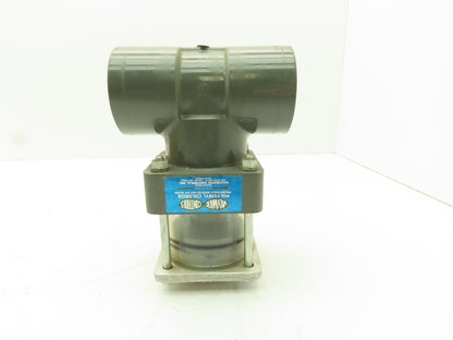 Valvmatic Controls E125B 1 1/4" Shutoff Valve Double Action Pneumatic Powered