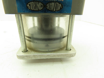 Valvmatic Controls E125B 1 1/4" Shutoff Valve Double Action Pneumatic Powered