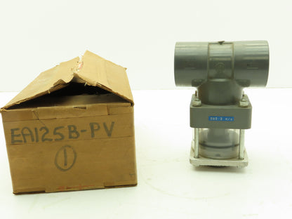 Valvmatic Controls E125B 1 1/4" Shutoff Valve Double Action Pneumatic Powered
