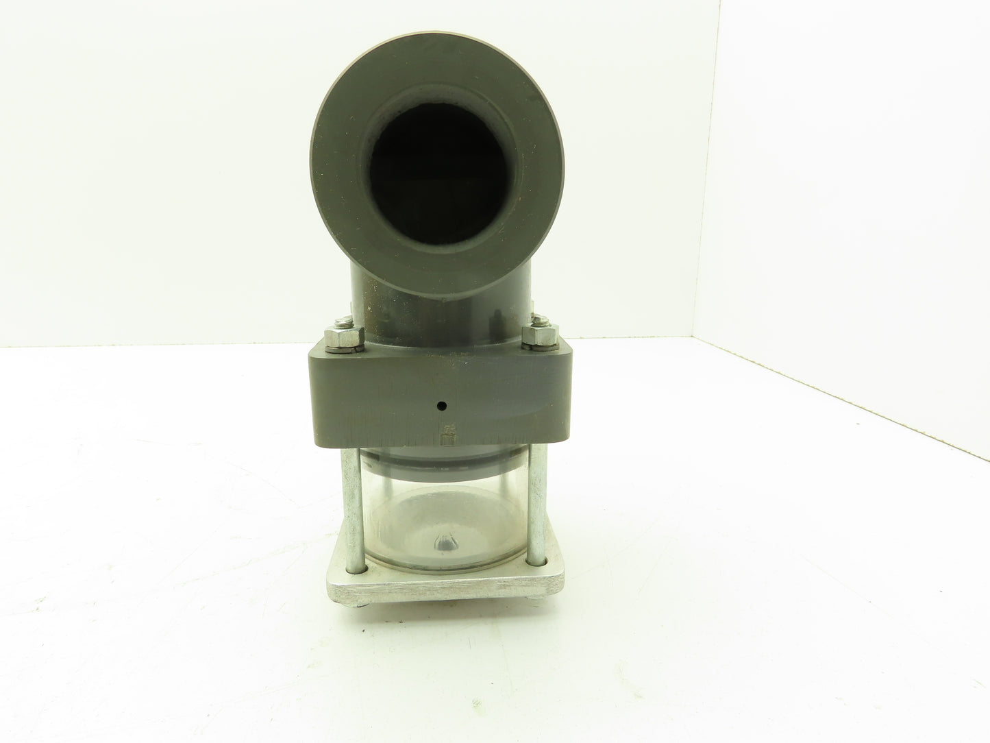 Valvmatic EE125V 1 1/4" Shutoff Valve Double Action Pneumatic Powered PVC
