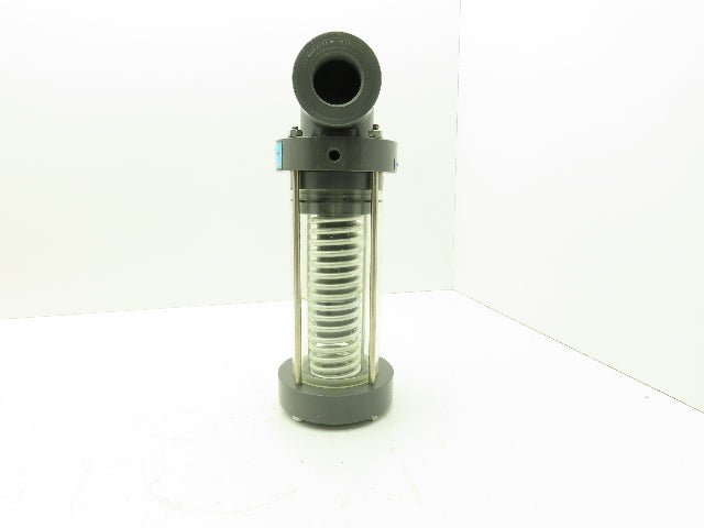 Plast-o-matic ES125V-NC 1 1/4" Shutoff Valve Spring Return NC Pneumatic Powered