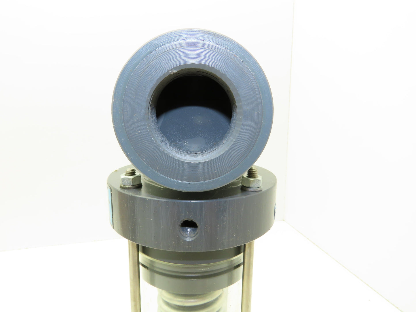 Plast-o-matic ES125V-NC 1 1/4" Shutoff Valve Spring Return NC Pneumatic Powered