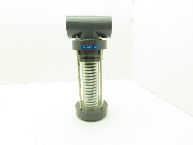 Plast-o-matic ES125V-NC 1 1/4" Shutoff Valve Spring Return NC Pneumatic Powered