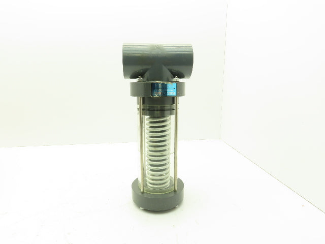 Plast-o-matic ES125V-NC 1 1/4" Shutoff Valve Spring Return NC Pneumatic Powered