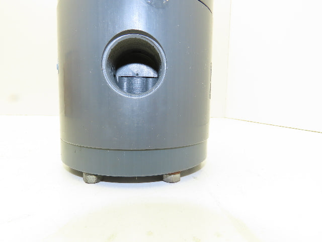Plast-o-matic PR100V-PV Pneumatic Air Pressure Regulator 1" NPT Sch 80 PVC