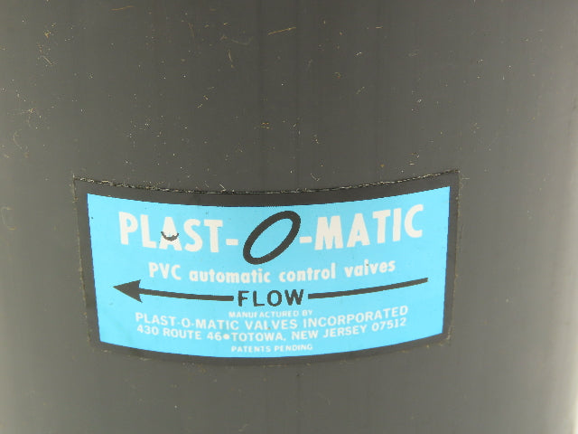 Plast-o-matic PR100V-PV Pneumatic Air Pressure Regulator 1" NPT Sch 80 PVC