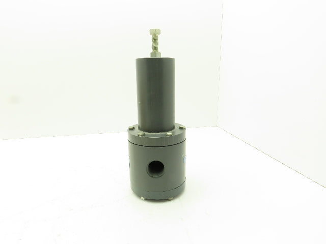 Plast-o-matic PR100V-PV Pneumatic Air Pressure Regulator 1" NPT Sch 80 PVC