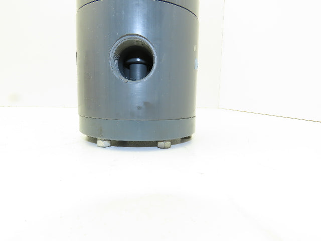 Plast-o-matic PR100V-PV Pneumatic Air Pressure Regulator 1" NPT Sch 80 PVC
