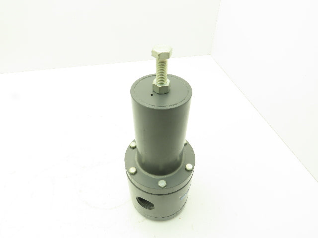 Plast-o-matic PR100V-PV Pneumatic Air Pressure Regulator 1" NPT Sch 80 PVC