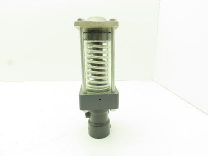 Plast-o-matic DS100V-NO 1" Shutoff Valve Spring Return NO Pneumatic Powered
