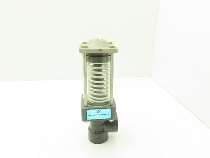 Plast-o-matic DS100V-NO 1" Shutoff Valve Spring Return NO Pneumatic Powered