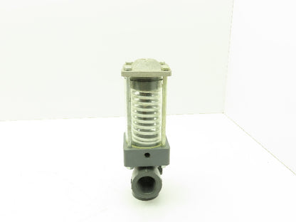 Plast-o-matic DS100V-NO 1" Shutoff Valve Spring Return NO Pneumatic Powered