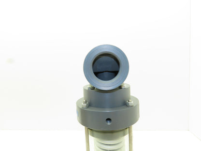 Plast-o-matic ES150LV-NC 1-1/2" NPT Pneumatic Shutoff Valve Spring Return NC