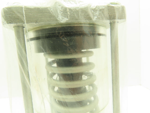 Plast-o-matic ES150LV-NO 1 1/2" Shutoff Valve Spring Return NO Pneumatic Powered