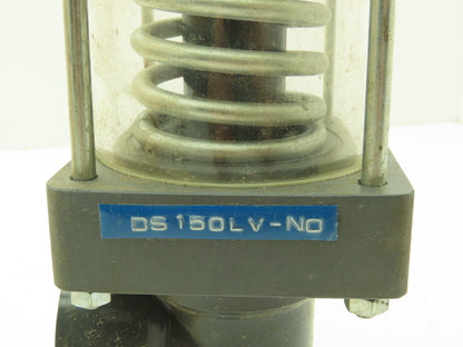 Plast-o-matic DS150LV-NO 1 1/2" Shutoff Valve Spring Return NO Pneumatic Powered